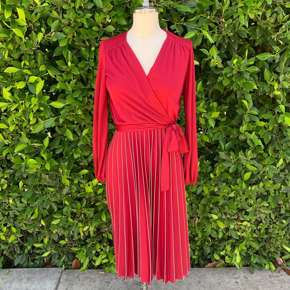 Vintage Vibes Red Dress